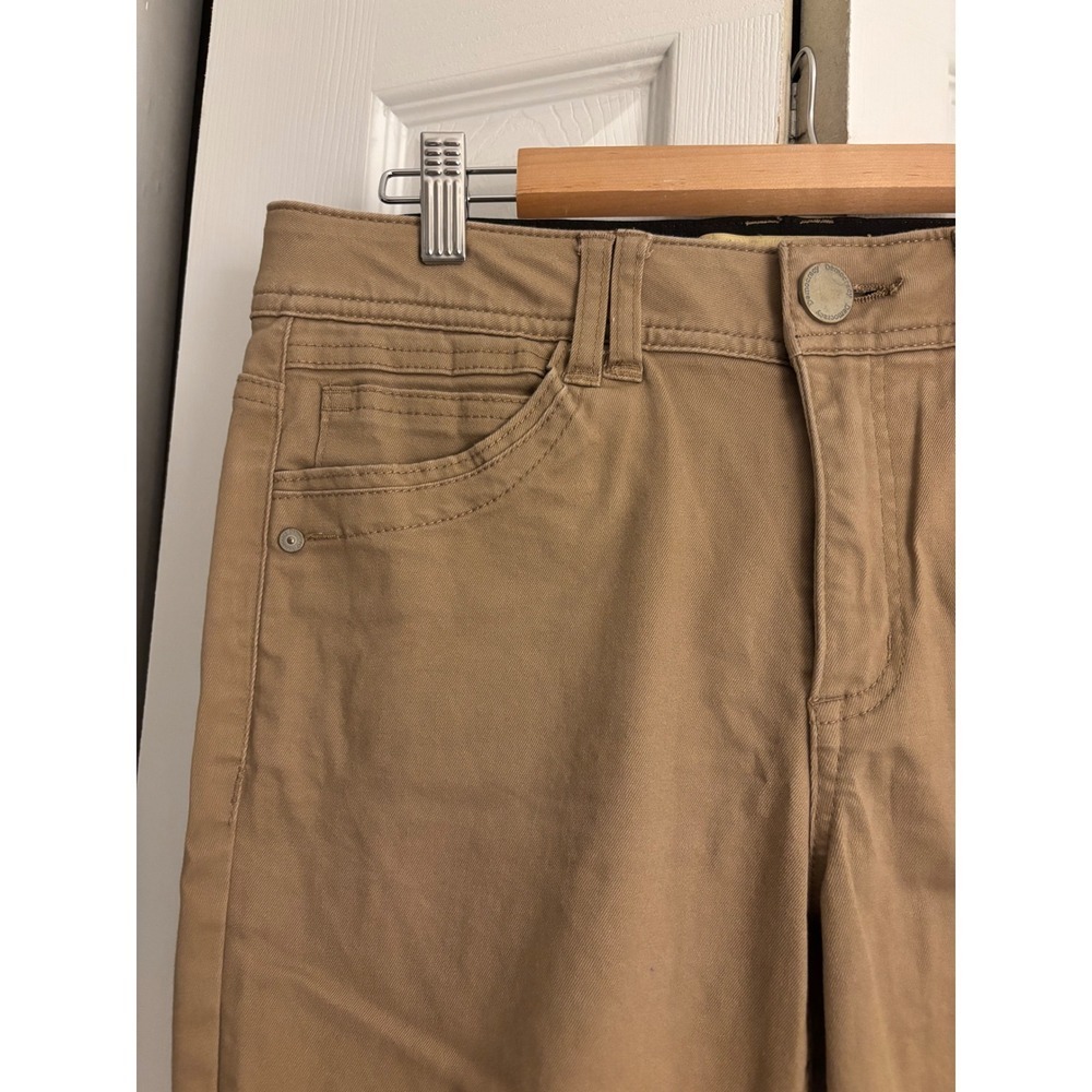 Democracy Ab Solution Skinny Jeans 8 Cocoa Brown Stretch Zip Fly - Picture 5 of 7